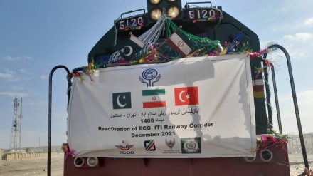  قطار مسیر اسلام آباد-تهران-استانبول مجدد راه اندازی شد