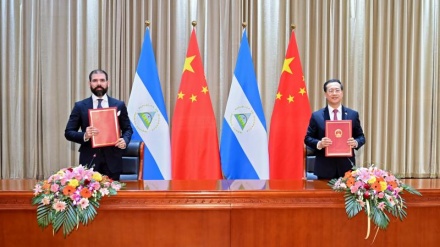 中国对与尼加拉瓜恢复外交关系表示高度赞赏
