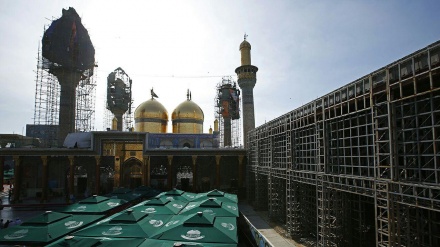 加塞米参观卡济米耶圣陵扩建工程