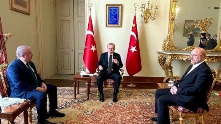 ראש מועצת השורא קליבאף נועד עם הנשיא טורקיה ארדואן