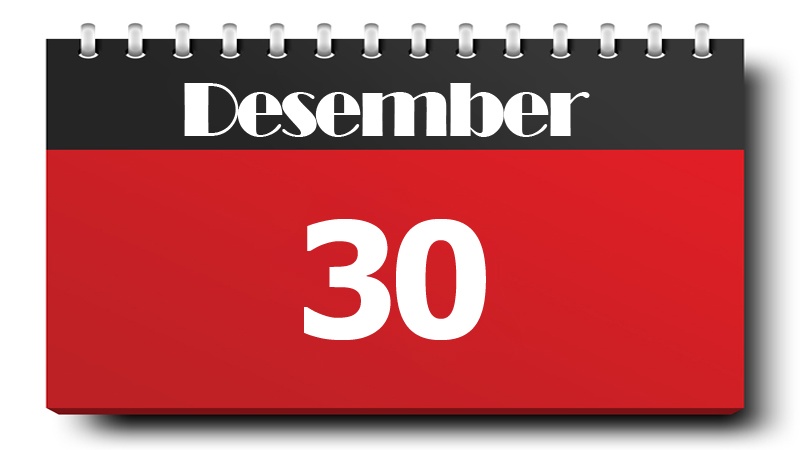 30 Desember 2021