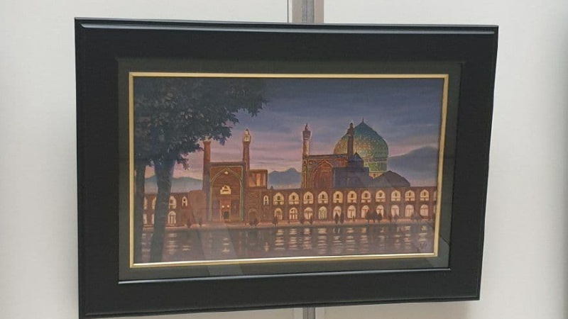 イスファハーンのイマームモスク絵画