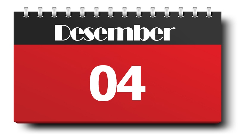 Lintasan Sejarah 4 Desember 2021