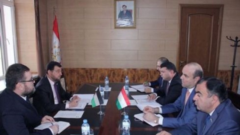 بررسی راه های تقویت روابط بین پارلمانی تاجیکستان و فلسطین