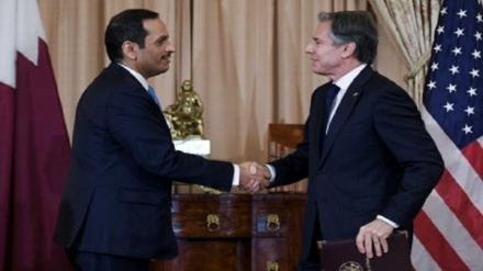 گفتگوی وزیران امور خارجه امریکا و قطر در مورد افغانستان