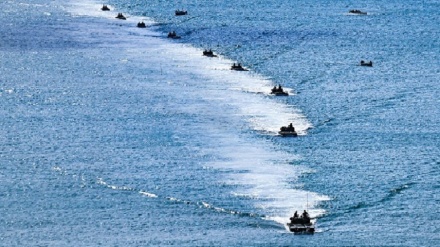中国大陆在台湾附近海域举行军事演习