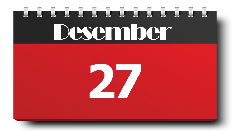 27 Desember 2021