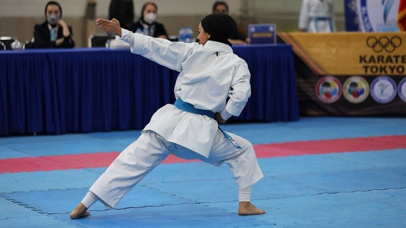 イラン女子選手