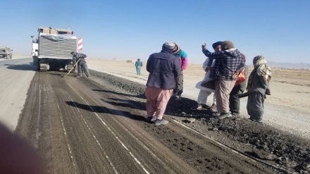 بازسازی مسیرهای ارتباطی در جنوب افغانستان 