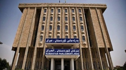 Kebakaran di Gedung Parlemen Wilayah Kurdistan Irak