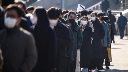 韩国新冠确诊病例人数再创新高