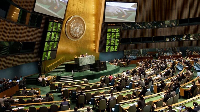 تصویب یک قطعنامه علیه اشغالگری رژیم صهیونیستی در مجمع عمومی سازمان ملل