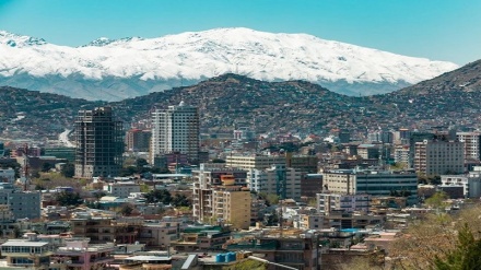  نخستین برف پاییزی در کابل
