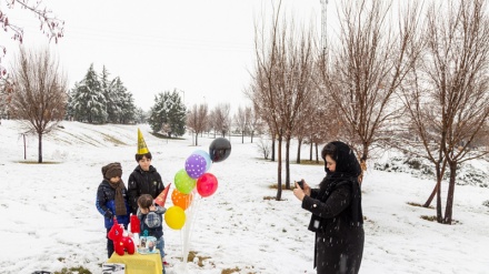 Tertutup Salju, Kota Tabriz Tampak Makin Indah