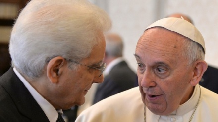Mattarella in Vaticano per visita di congedo al Papa