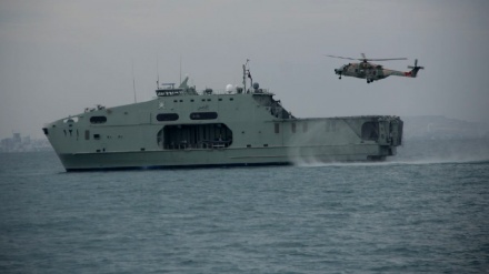 Эрон ҳарбий денгиз кучларининг манёврлари (фотожамланма)