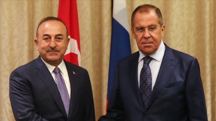  Çavuşoğlu Rus mevkidaşı Lavrov ile görüştü