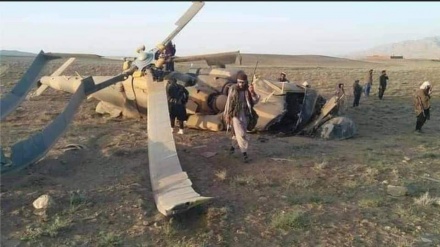 سقوط بالگرد در جنوب افغانستان 