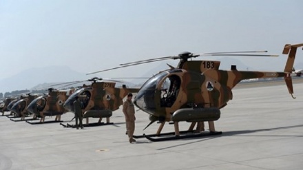آمریکا: بالگردهای خارج شده از افغانستان به این کشور باز نمی گردند