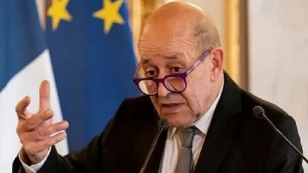 Le Drian: Sanksiýalary ýatyrmak üçin Wena gepleşikleri haýal öňe barýar