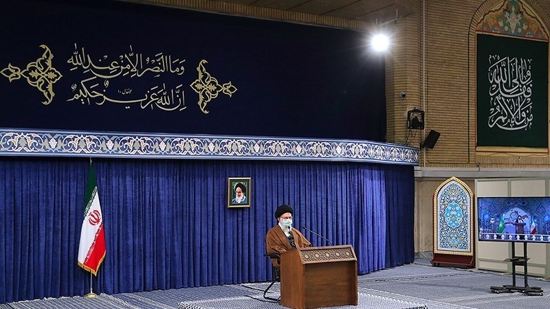 Ayatullah al-Udzma Sayid Ali Khamenei.