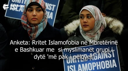 Anketa: Rritet Islamofobia në Mbretërinë e Bashkuar me  si myslimanët grupi i dytë 'më pak i pëlqyer' 