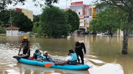 马来西亚的洪水灾害