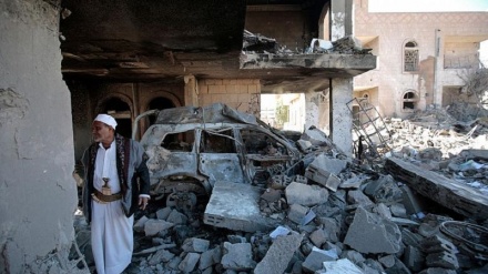 حملات گسترده جنگنده های سعودی به پایتخت یمن 
