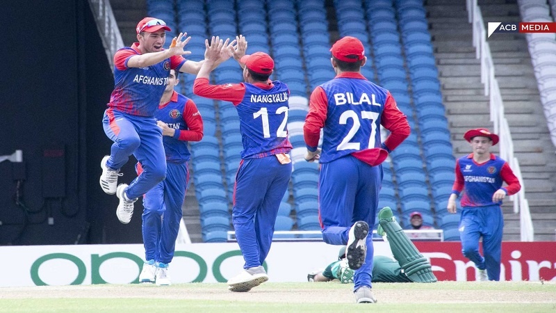 پیروزی تیم ملی کریکت افغانستان بر تیم کریکت سریلانکا