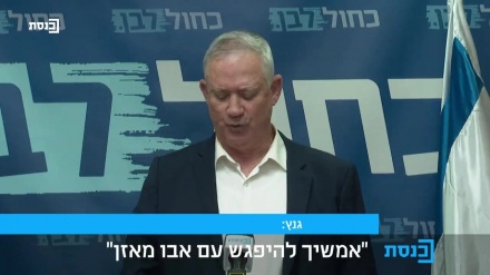 בני גנץ: אמשיך להיפגש עם אבו מאזן
