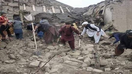 افزایش تلفات زمین لرزه در افغانستان
