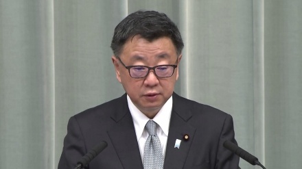 北朝鮮がミサイル発射；松野官房長官「現時点で被害報告など確認されず」