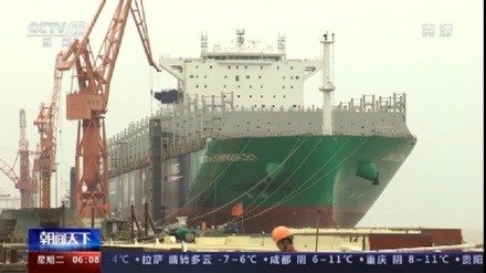 2021中国造船业新接订单量居世界第一 