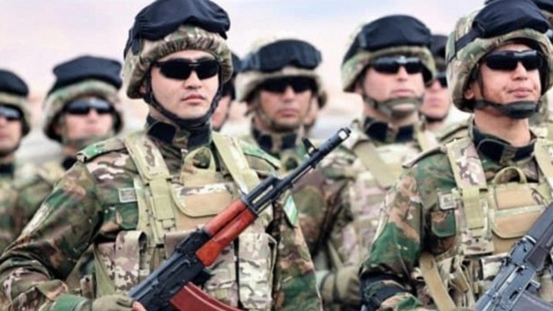 برگزاری رزمایش مشترک نیروهای نظامی ازبکستان و قزاقستان