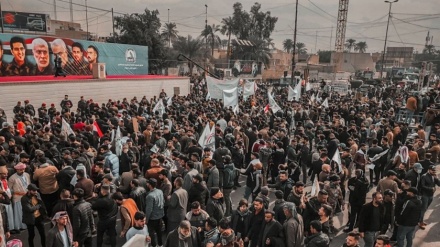Bağdat'ta ABD karşıtı protesto gösterisi