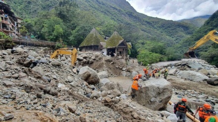 ペルー・マチュピチュ村で洪水、900人が避難