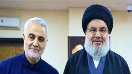 (VIDEO) L'incontro di Qassem Soleimani (48 ore prima del suo martirio) con sayyed Hassan Nasrallah