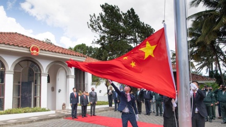 中国驻尼加拉瓜大使馆在断交32年后复馆