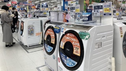 日本国内の去年の“白物家電”出荷額が6年ぶりに減少