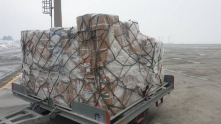 6 تن اقلام کمک بشردوستانه هند به کابل رسید