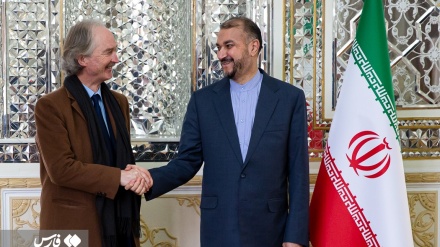 Iran, ministro Abdollahian incontra inviato Onu Pedersen + FOTO
