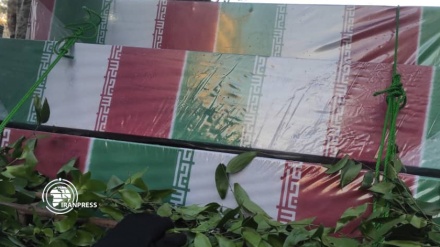 کشف پیکر مطهر 22 شهید ایرانی دفاع مقدس در عراق