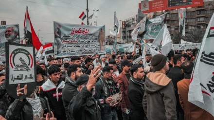 Iraq, corteo anti Usa nell'anniversario martirio generale Soleimani + VIDEO