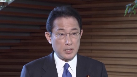 岸田首相、北朝鮮のミサイル発射受け「誠に遺憾」