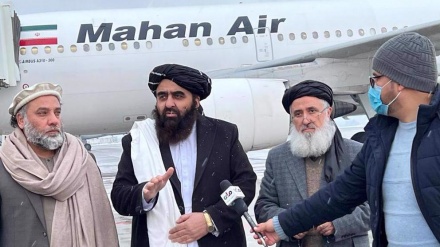 Außenminister der Taliban in Teheran eingetroffen