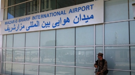ازبکستان بازسازی فرودگاه مزار شریف را تکمیل می‌‍‌کند