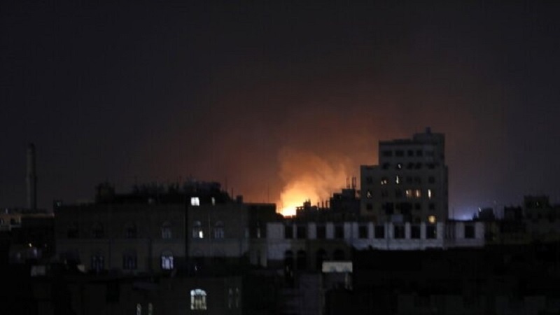 沙特阿拉伯轰炸也门首都