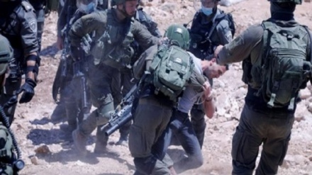 Qıləy ərəb zıvonə muxbir seonist işğalçiyə ğıvvon tərəfiku həbs kardey bıə.