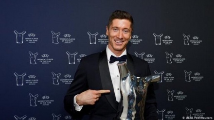  لواندوفسکی بهترین بازیکن سال فوتبال جهان شد