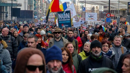 Protesta mbarëkombëtare në Evropë kundër masave anti- Korona